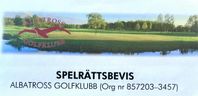 Spelrätt Albatross