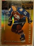 Peter Forsberg Select Certified Edition 1of10 Pinnacle 1995