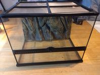 Exo Terra  Terrarium 60x45x45 och Monsoon Multi