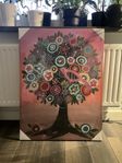 Canvas tavla - Family tree - 60x80 cm