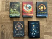 5 st Fantasy & science fiction böcker Veronica Roth Nyskick