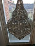 silver ceiling chandelier