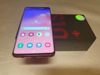 Samsung Galaxy S10 Plus .6GB/128GB och Olåst, Cardinal Red