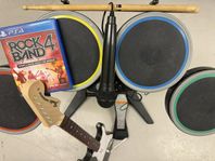 Rockband 4 with all instruments - Playstation