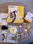 bröstpump medela swing med tillbehör 