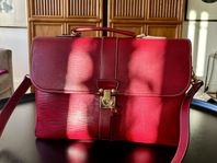 very rare vintage Lancel briefcase 