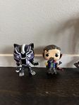 Funko pop Marvel Doctor Strange o Holiday black panther 