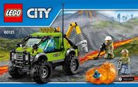 LEGO City 60121 Vulkanutforskare