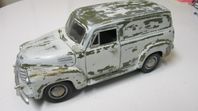 chevrolet skåpbil, van 1:18 24 cm