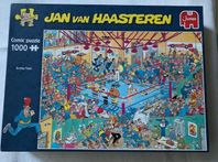 1000 bitarspussel + pusselmatta Jan van Haasteren 