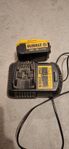 DeWalt 18V 4Ah batteri och laddare 