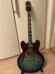 Epiphone ES-335 Blueberry burst