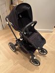 Buggaboo Bee barnvagn all black 