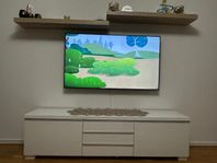 Tv+ TV-bänk + 2 st hyllor+ Tv-fäste