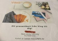 presentkort på Ving