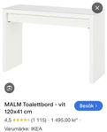 Malm Toalett bord/Sminkbord