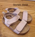 Sandaler rosa, storlek 20/21