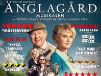 Änglagård musikal 3 st biljetter 22 feb 2025 