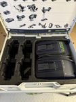 Festool Duo laddare samt batterisys