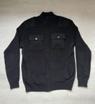 Kenneth Cole black zip up sweater