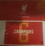 LIVERPOOL FC äkta flagga från Champions League finalen 202