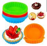 12 pieces silicone mini tart pan