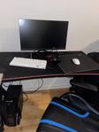 gaming dator pc desktop setup