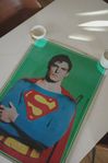 Superman Vintage Mylar Poster from 1978