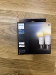 2 st Philips HUE e27 white ambiance