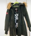 SuperDry Grön vinter jacka