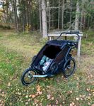 Thule chariot sport 2 Dubbel inkl joggingkit 2023 orginizer 