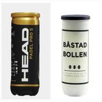 Båstadbollar + Head Pro S bollar 