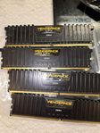 Corsair 32GB (4x8GB) DDR4 3600MHz CL18 Vengeance LPX