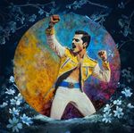 Skylt Freddie Mercury