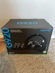 Logitech G920 ratt med pedaler Xbox och PC