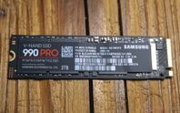 Samsung 990 PRO PCIe 4.0 NVMe M.2 SSD 2TB