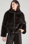 YARA OVERSIZED FAUX FUR JACKET NY