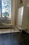 Stolar lika Knoll Bertoia side chair mässing stol