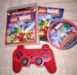 PS3 ORIGINAL KONTROLL + LEGO SUPER HEROES