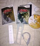 Wii kontroll med motion plus + Zelda twilight princess