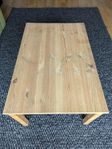 wooden coffee table