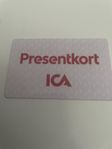 presentkort Ica 