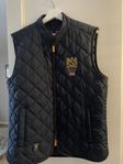 Morris Trenton Quilted Vest Old Blue