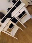 Sängbord (HEMNES) 2 st