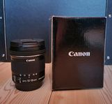 Canon EF-S 10-18mm, originalförpackning - Vidvinkelobjektiv