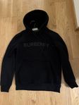 Svart Burberry hoodie