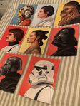 Säljer 11 riktigt coola sällsynta STAR WARS posters billig