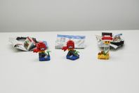 Säljer 5 minifigurer från  Super Mario Series