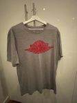 Air Jordan Vintage T-shirt Gray strl Large 