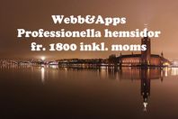 Professionella hemsidor & gratis domän 1 år